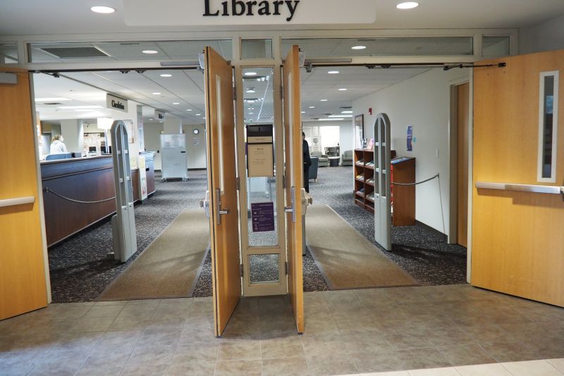 Library Front Entrance