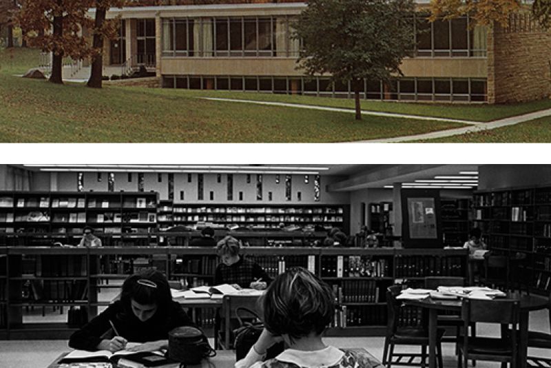 Archives Library Building Side by Side Photo