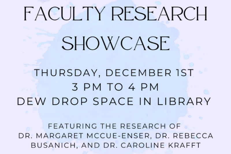 Faculty Research Showcase