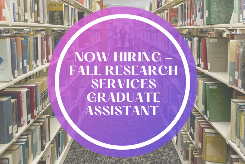 Now Hiring Graduate Assistants